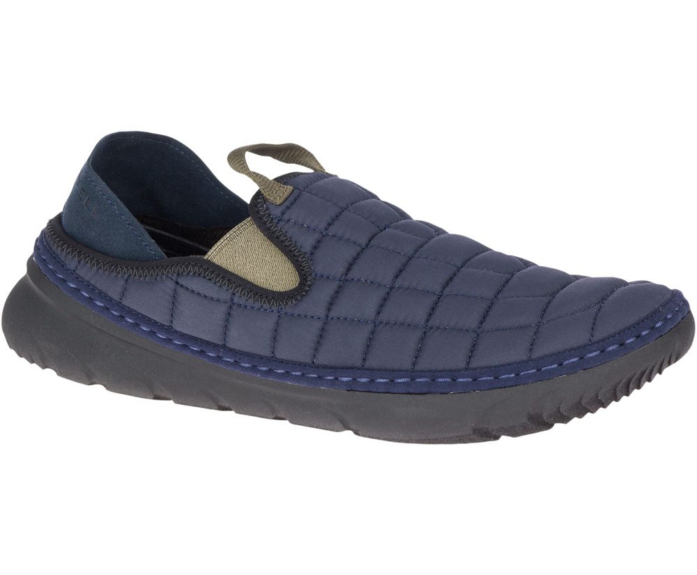 Slip On Homem - Merrell Hut Moc - Azul Marinho - PCE602317